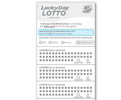 How to Play Lucky Lotteries .